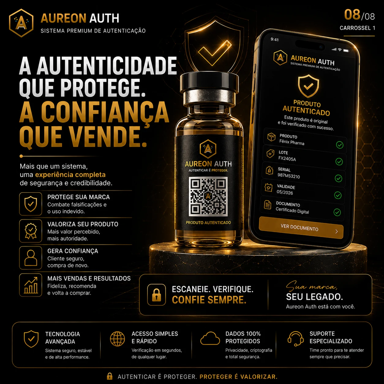 Sistema de autenticação AUREON AUTH